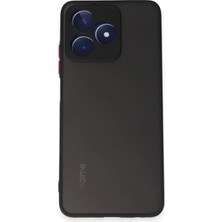 Kuhi Mey Ithalat®  Realme C53 Kılıf Montreal Silikon Kapak - Siyah