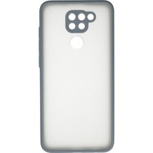 Kuhi Mey Ithalat®   Redmi Note 9 Kılıf Montreal Silikon Kapak - Gri