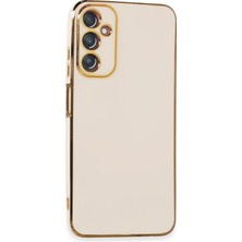 Kuhi Mey Ithalat®  Samsung Galaxy A05S Kılıf Volet Silikon - Beyaz