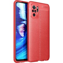 Kuhi Mey Ithalat®   Redmi Note 10 Kılıf Auto Focus Kapak - Kırmızı