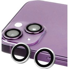 Kuhi Mey Ithalat®   iPhone 13 Mini Raze Metal Kamera Lens - Gümüş