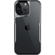 Kuhi Mey Ithalat®  iPhone 15 Pro Kılıf Boyi Silikon Kapak - Titan Gri