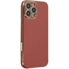 Kuhi Mey Ithalat®  iPhone 16 Pro Max Kılıf Volet Silikon - Kırmızı