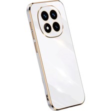 Kuhi Mey Ithalat®   Redmi Note 14 Pro 5g Kılıf Volet Silikon - Beyaz