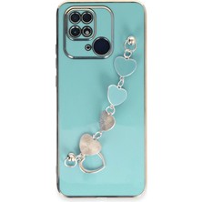 Kuhi Mey Ithalat®   Redmi 10C Kılıf Esila Silikon - Su Yeşili