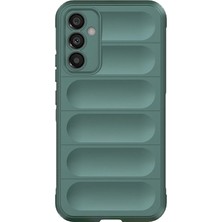Kuhi Mey Ithalat®  Samsung Galaxy A15 4g Kılıf Optimum Silikon - Koyu Yeşil