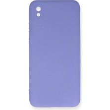 Kuhi Mey Ithalat®   Redmi 9A Kılıf Nano Içi Kadife Silikon - Lila