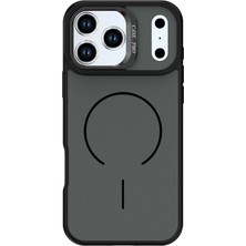 Kuhi Mey Ithalat®   iPhone 17 Pro Flexa Magsafe Kapak - Siyah