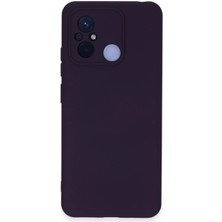 Kuhi Mey Ithalat®   Redmi 12C Kılıf Nano Içi Kadife Silikon - Mor