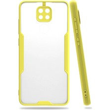 Kuhi Mey Ithalat®   Redmi Note 9 Kılıf Platin Silikon - Sarı
