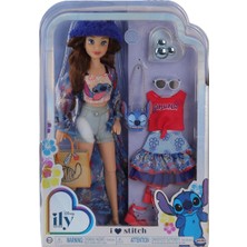 Neco Toys JKILY22857 Disney Ily 4ever Stitch Temalı Bebek Kıyafet ve Aksesuarları