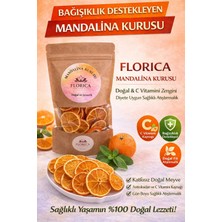 Florica 50 G Doğal Mandalina Kurusu Katkısız Kurutulmuş Mandalina C Vitamini Deposu