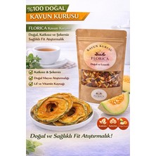 Florica 100 G Kavun Kurusu Doğal Kurutulmuş Kavun Dilimleri Katkısız Şekersiz Sağlıklı Atıştırmalık
