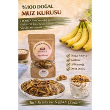 Florica 100 G Doğal Muz Kurusu Yuvarlak Kesim Katkısız Kurutulmuş Sağlıklı Atıştırmalık