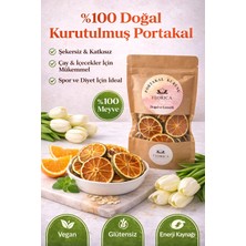 Florica 100 G Kurutulmuş Portakal %100 Doğal Şekersiz Katkısız Portakal Kurusu
