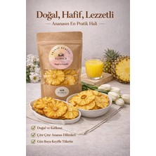 Florica 100 G Ananas Kurusu Doğal Kurutulmuş Ananas Dilimleri Sağlıklı Atıştırmalık Meyve Kurusu