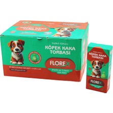 AyrStore 2400 Adet = 1 Koli Köpek - Evcil Hayvan Kaka Torbası Pudra Kokulu - 25X35CM