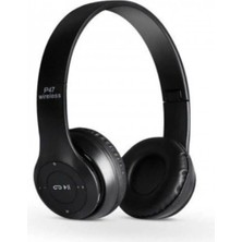 Japanex P47 Bluetooth Kulaklık Mp3 Fm Radyo Sd Kart Solo 2 Beats Model Kulaküstü