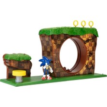 Neco Toys JKSON40393 Sonic Hill Zone Figür ve Oyun Seti