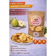 Florica 50 G Armut Kurusu Doğal Katkısız Şekersiz Armut Cipsi Sağlıklı Meyve Atıştırmalık