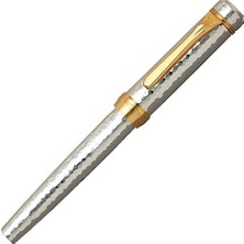 Platinum Hammered Sterling Silver PP-100000M-9 Migaki Dolmakalem