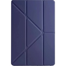 Drop Tedarik Huawei Matepad Pro 12.2 2025 Kalemlikli Mars Tablet Kılıfı - Lacivert