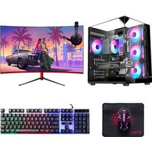 Turbox TX9002 I7 920 16GB Ram 512GB SSD 4gb RX550 23.8 Inç Fhd 100Hz Curved Oyuncu Oem Paket