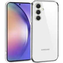 Samsung Galaxy A54 Şeffaf Kamera Korumalı Ultra Slim Tpu Kılıf Şeffaf