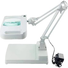 Drop Tedarik 5x 10X Büyüteç  LED Işıklı Süper Parlak Enerji Tasarruflu  Masa Lambası LT861