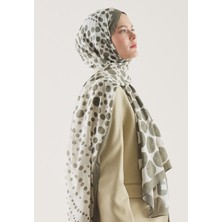 Fresh Scarfs Polka Dots Desen Rami Şal Çağla