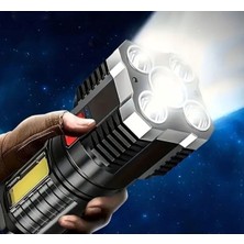 Azrlya USB Şarjlı 4 Modlu El Feneri