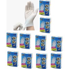 Raftan Topla Eldiven Latex Eldiven Muayene Eldiveni S/m 60 Adet