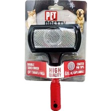 AvantajAl Pet Pretty Çift Taraflı Lüx Kedi Köpek Fırça Tarak 5,5x9 cm - 17 cm