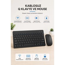 Kam Concept Kablosuz Ofis Mouse Klavye Set Siyah