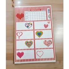 Seyfi Kırtasiye 3 Sayfa Toplam 24 Adet Defter Kitap Isim Etiketi Isimlik