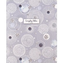Seyfi Kırtasiye 17X25 cm Çizgili 80 Yaprak Karton Kapak Defter 70 gr Beyaz Sayfalı Everyday Notes