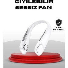 Motto Ticaret 9000MAH Şarjlı Boyun Tipi Taşınabilir Vantilatör