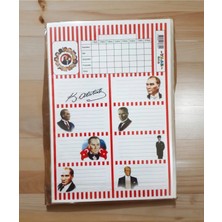 Seyfi Kırtasiye 3 Sayfa Toplam 24 Adet Defter Kitap Isim Etiketi Isimlik