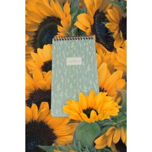 Seyfi Kırtasiye 10X19 cm 80 Yaprak Defter Çizgisiz Üstten Açılır Karton Kapak Not Defteri 60 gr Beyaz Kağıt