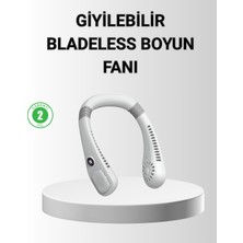 Toyigoo Giyilebilir Boyun Fanı 360° Dairesel Rüzgar ve 5 Kademeli Hız Ayarlı - Lisinya
