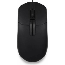 Kam Concept Siyah Kablolu Ofis Mause Siyah