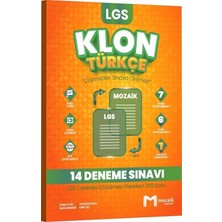 Akm Kitap 8. Sınıf Lgs Türkçe Klon 14 Deneme Mozaik Yayınları
