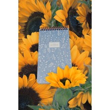 Seyfi Kırtasiye 10X19 cm 80 Yaprak Defter Çizgisiz Üstten Açılır Karton Kapak Not Defteri 60 gr Beyaz Kağıt