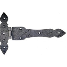 Herşey Trend Antika Tarz Dekoratif Pirinç Kuyruklu Düğmeli Menteşe No3 - 155X240 Mm, Oksit