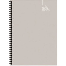Seyfi Kırtasiye 17X24 cm Çizgisiz 96 Sayfa Telli Sert Karton Kapak Defter