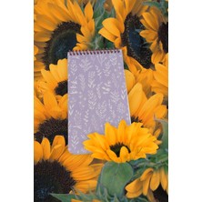 Seyfi Kırtasiye 10X19 cm 80 Yaprak Defter Çizgisiz Üstten Açılır Karton Kapak Not Defteri 60 gr Beyaz Kağıt