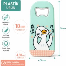 LUXMON Kawaii Duck Buzdolabı Magnetli Kapak Şişe Açacağı