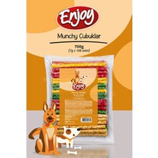 Empressco Sağlıklı ve Lezzetli 100 Adet 7g Köpek Kemik Çubuğu, Eğlence Dolu Anlar Için
