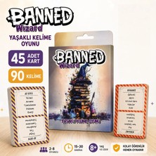 Yasaklı Kelime Oyunu Banned Wizard Fantastik ve Eğlenceli Kelimeler 45 Kart