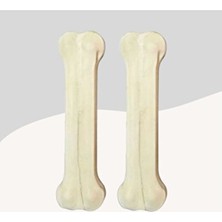 Empressco 27CM Beyaz Press Kemirme Kemiği 2'li Paket, Sağlıklı ve Dayanıklı
